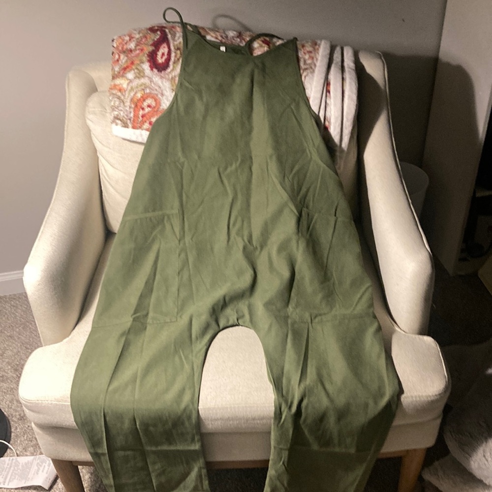 Olive Green Amazon Jumpsuit